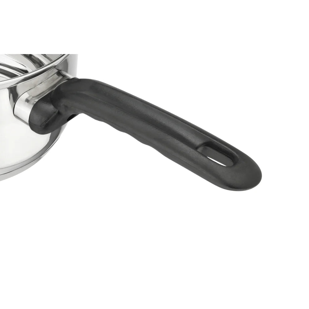 Stainless Steel Sauce Pan W/ Glass Lid-1.2QT