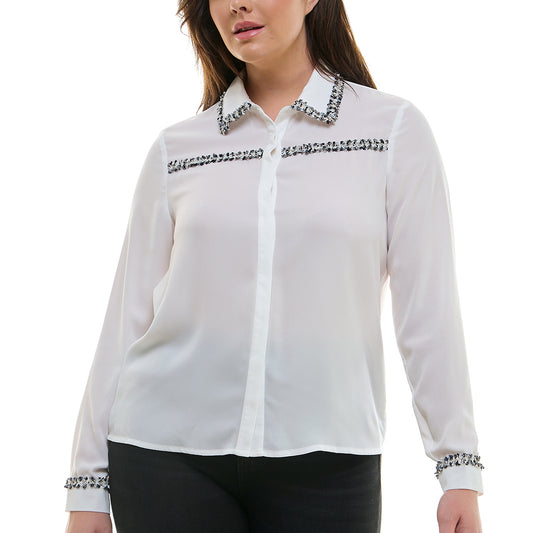 Blouse Coconut Milk  Zac & Rachel