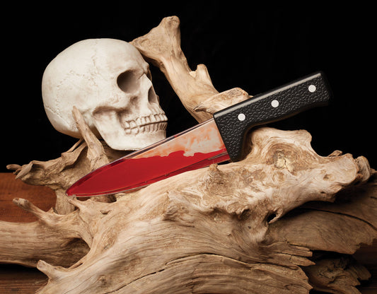 Cuchillo de cocina ensangrentado de 13 pulgadas