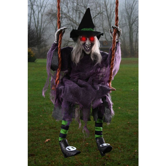 36" Light Up Swinging Dead Witch
