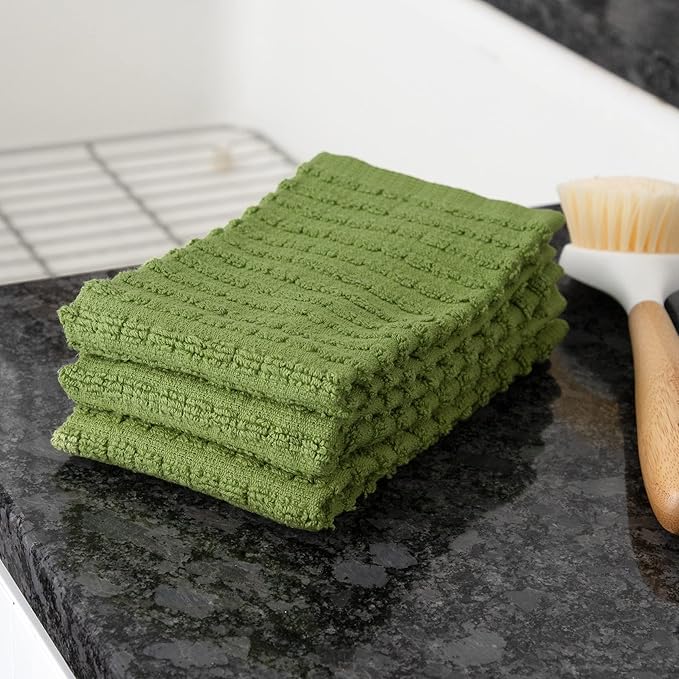 Solid Dish Cloth Cactus 12 x 13.75