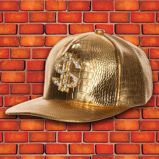 Hip Hop Metallic Hat