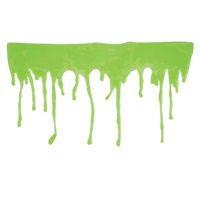 Goteo de sangre de zombi verde