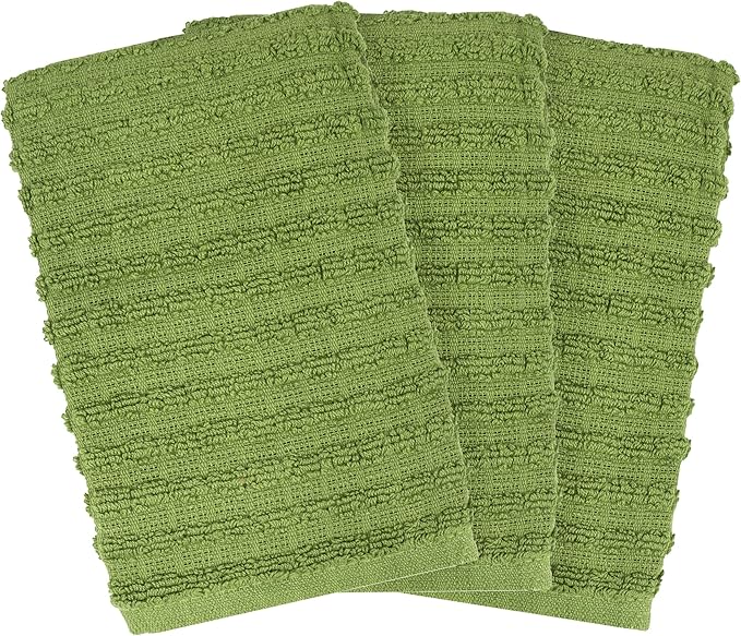 Solid Dish Cloth Cactus 12 x 13.75