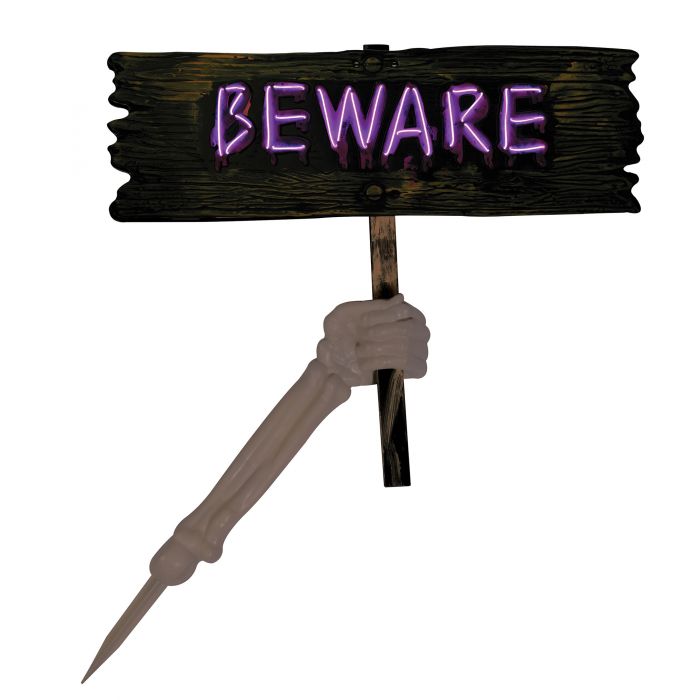 E.L. Grave Greetings Beware Purple