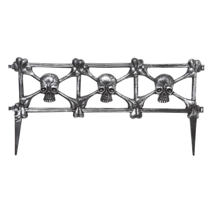 22" Skull Graveyard Fence