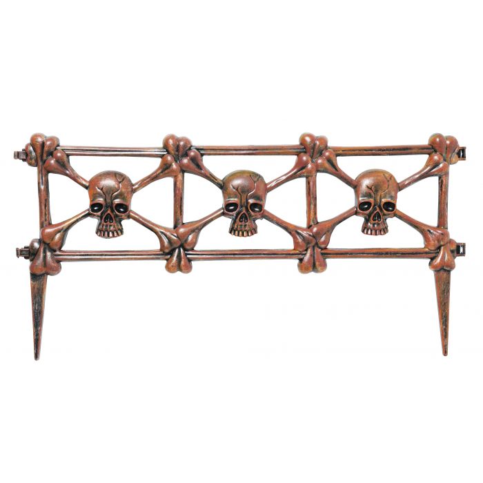 22" Skull Graveyard Fence