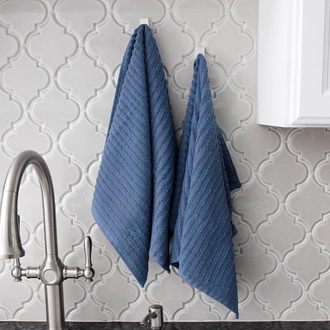 Solid Kitchen Towel Federal Blue 18 x 28