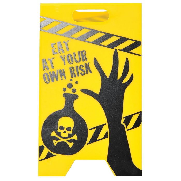 5" Table Top Caution Signs- 2 Pack