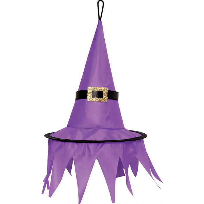 LU 6" Witch Hat Decor 3/Pk Witch