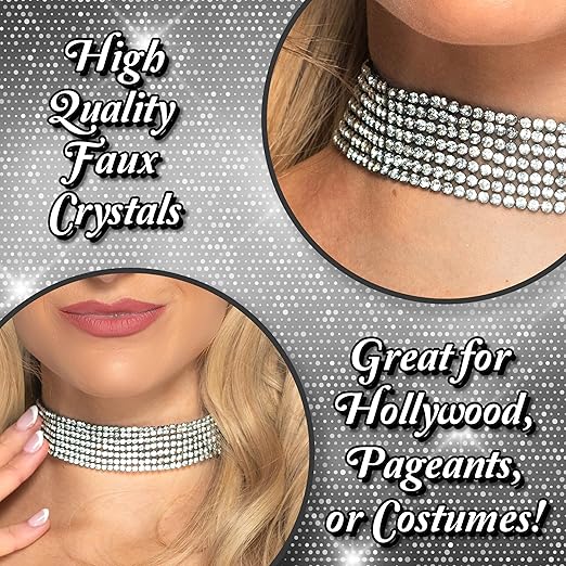 Rhinestone Choker