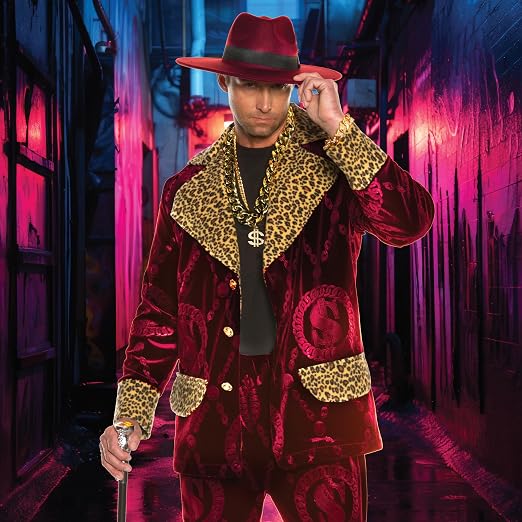 Pimp Accessory Kit - Burgundy