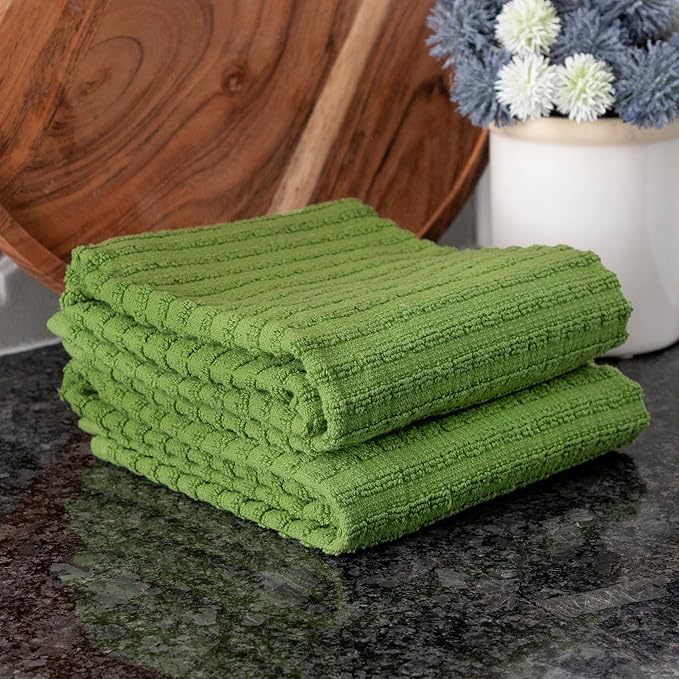 Solid Kitchen Towel Cactus 18 x 28