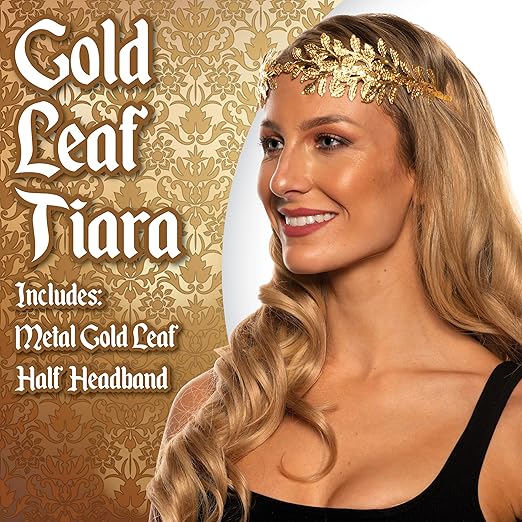 Greek Gold Leaf Tiara
