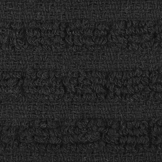 Solid Dish Cloth Black 12 x 13.75