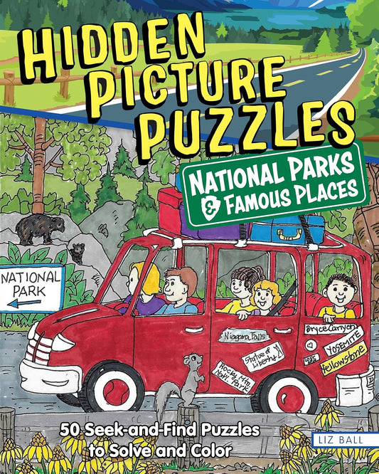 Hidden Picture Puzzles National Parks & Famous Places