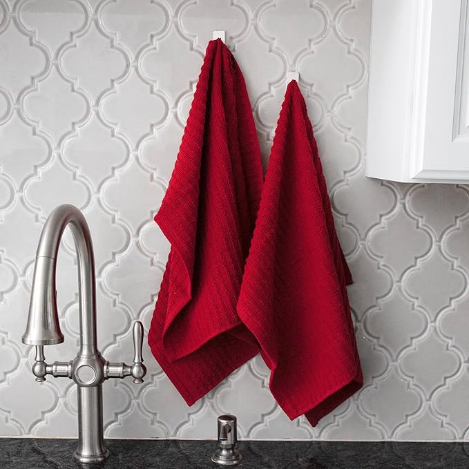 Solid Kitchen Towel Paprika 18 x 28