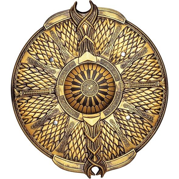 Gold Circle Shield