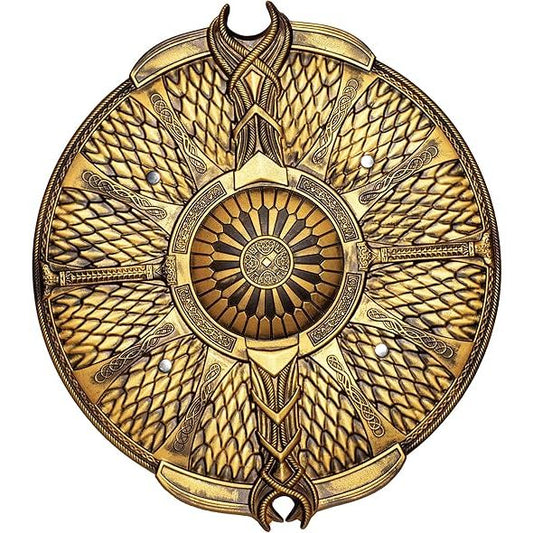 Gold Circle Shield