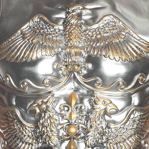 Metallic Gladiator Chest Plate Foam