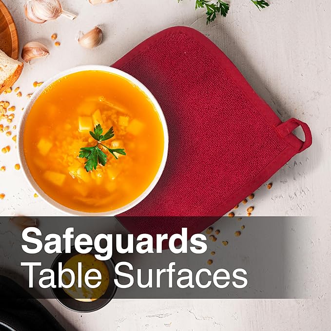 Terry Potholder Paprika  8.25  x 8.5