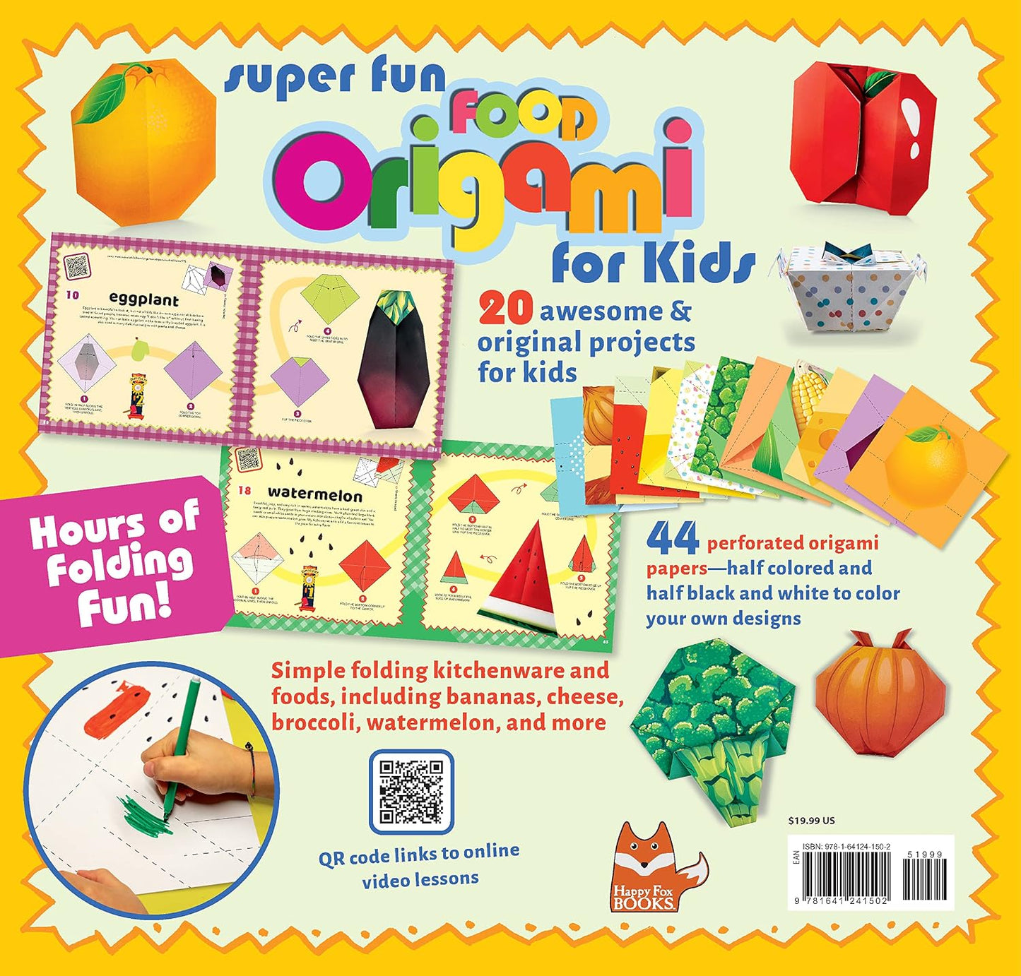 Super Fun Food Origami for Kids