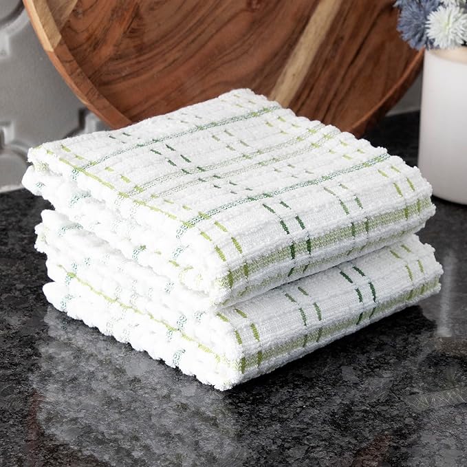 Check Kitchen Towel Cactus 18 x 28