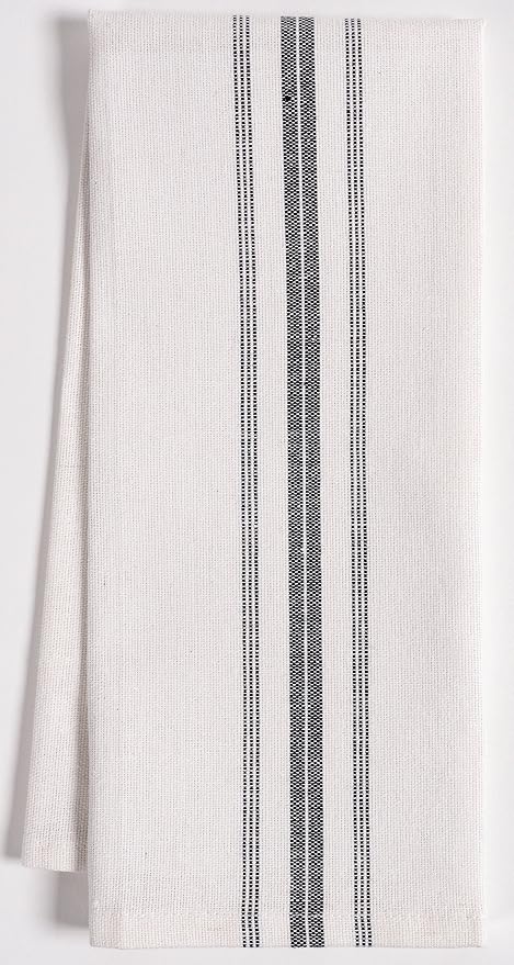 Juego de 2 agarraderas de chambray Strada - 20,32 cm x 20,32 cm - Azul