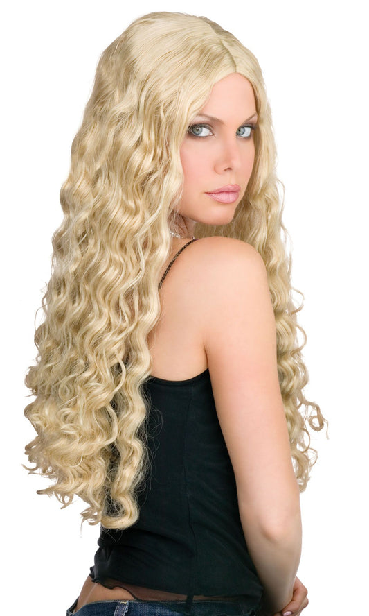 24" Long & Luscious Wig Blonde