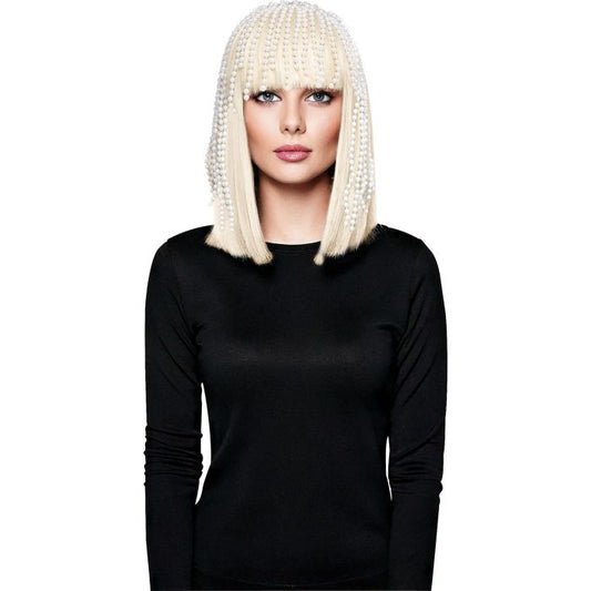 Bling Pearl White Headpiece
