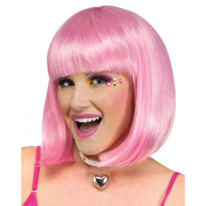 Sherbert Page Wig Pink