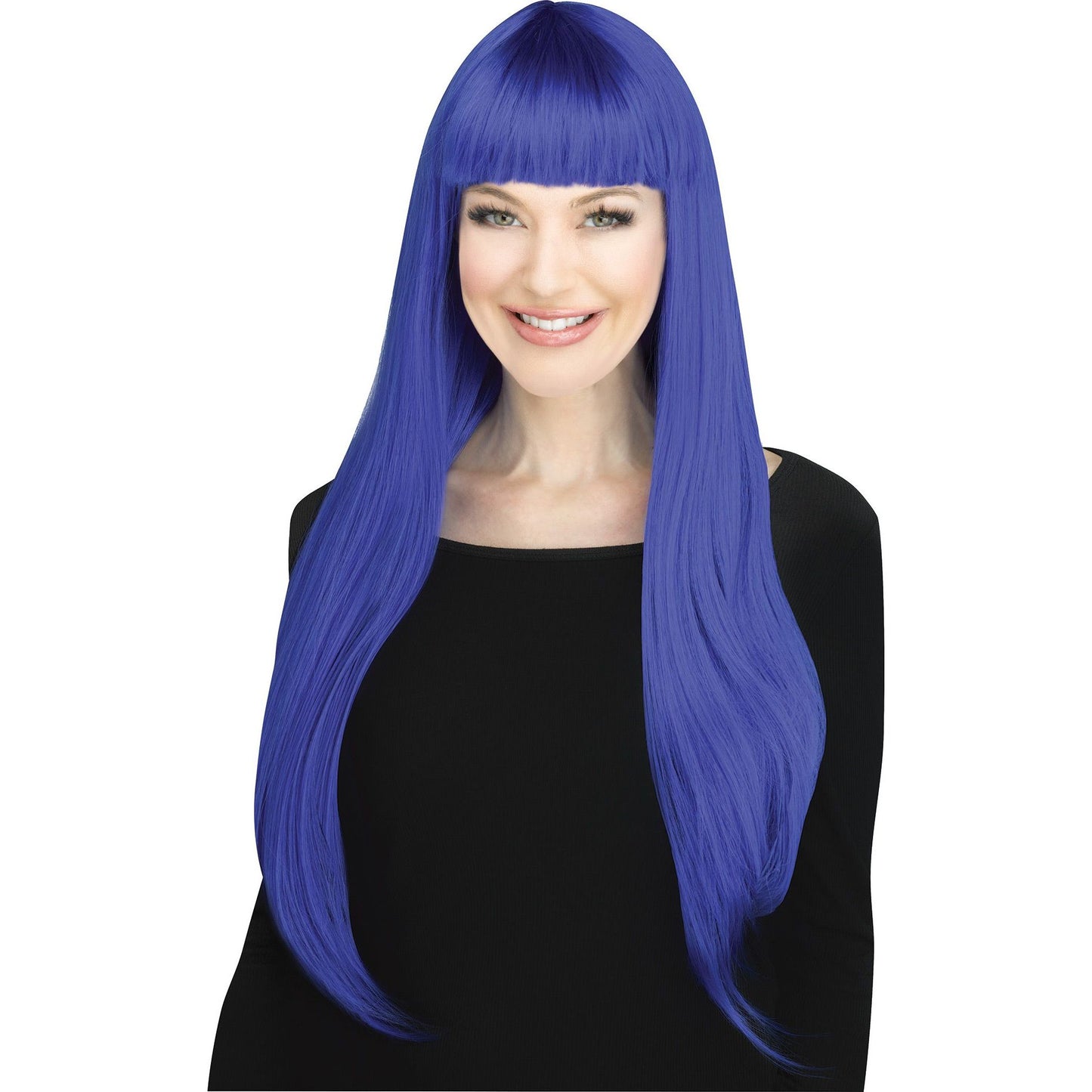 Party Girl Wig Blue