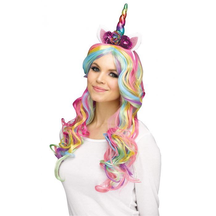 Rainbow Unicorn  Fantasy  Headband