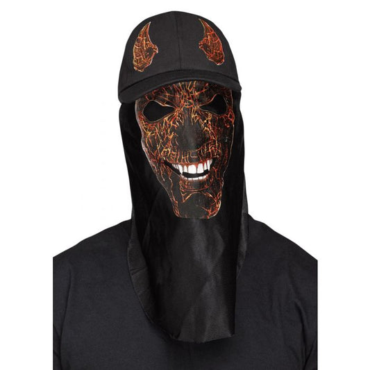 Red Devil Creature Cap Mask