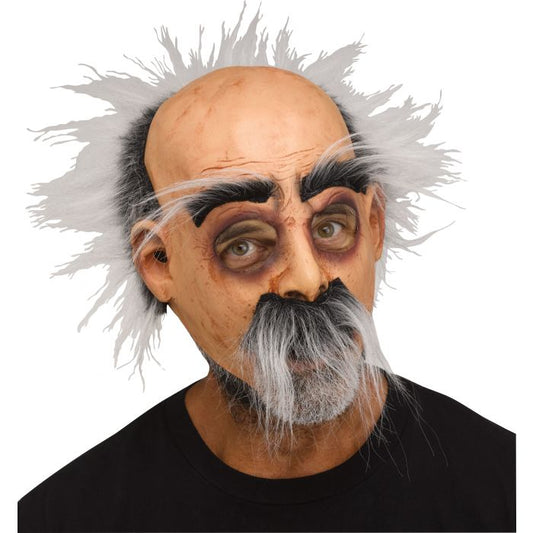 Old Man Mouthless Mask  Mustache Hairy Harry