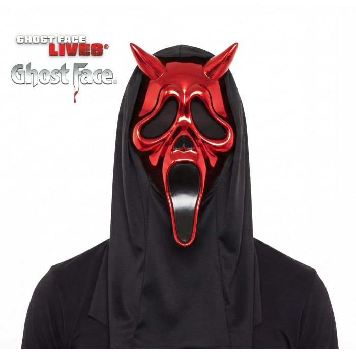 Ghost Face® Chrome Devil Mask