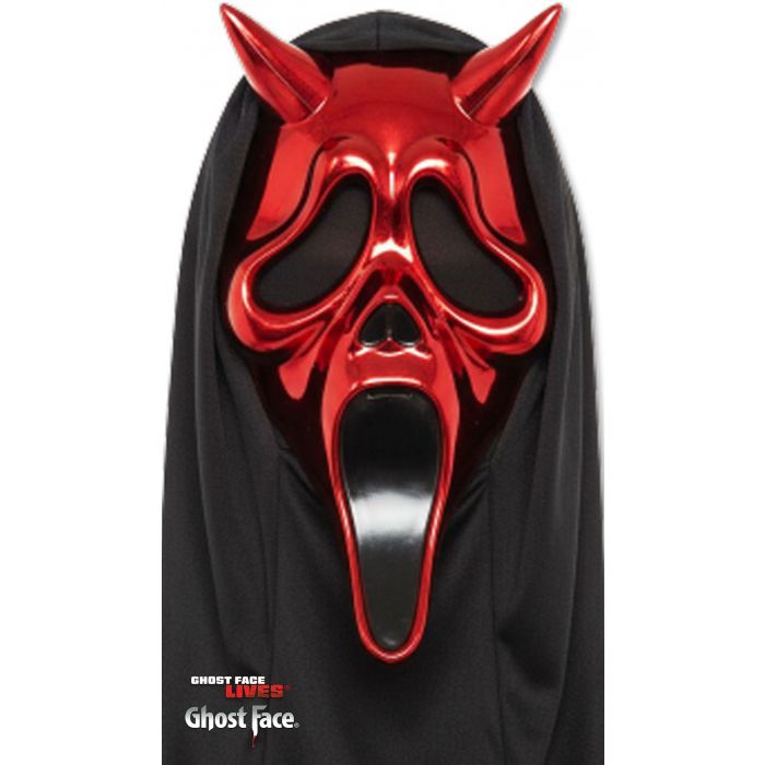 Ghost Face® Chrome Devil Mask