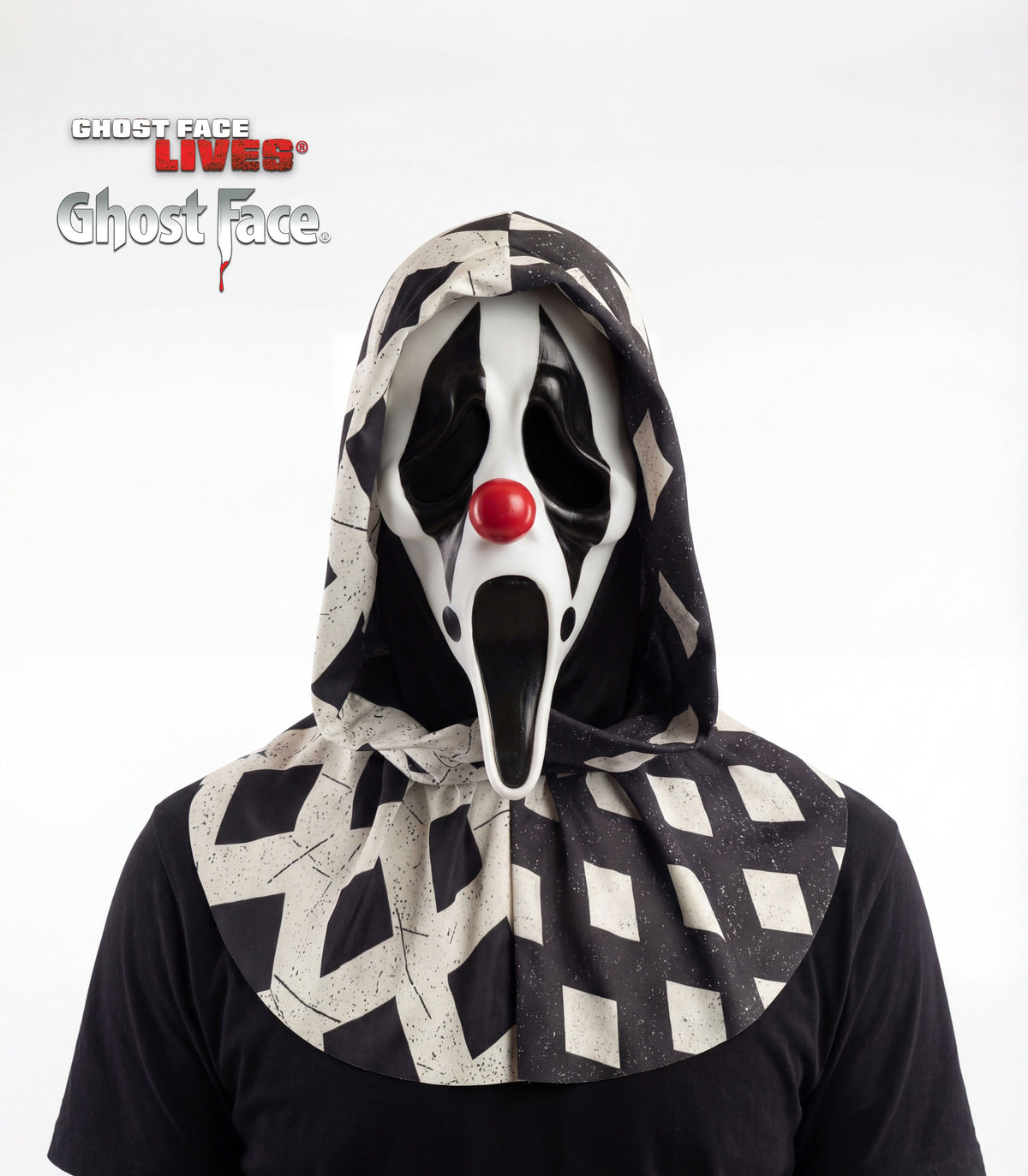 Ghost Face® Clown Mask
