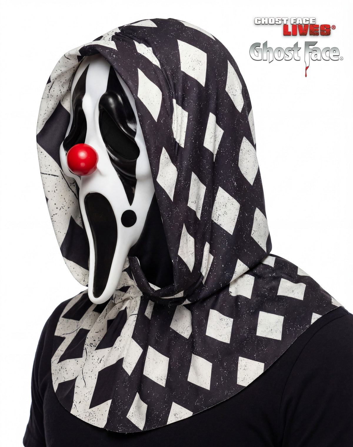 Ghost Face® Clown Mask