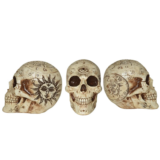 7" Fortune Telling Skull Eye