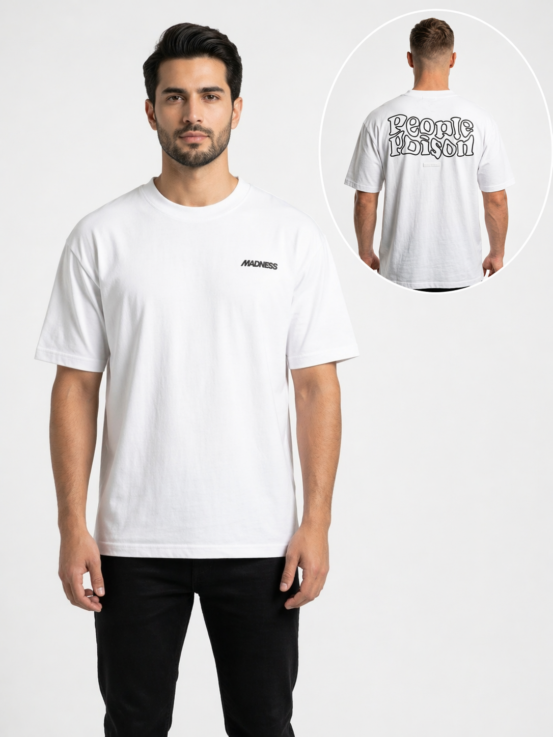 Sueter Caballero  Blanco Madness - People Poison