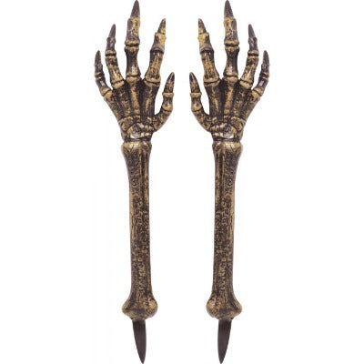 24" Skeletal Arms Grave Breakers Brown