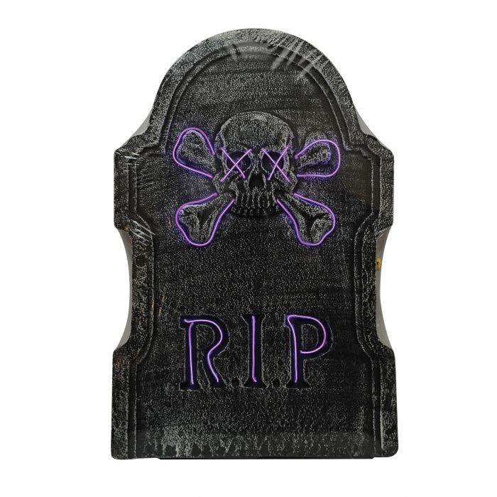 22" E.L. Tombstone RIP - Purple
