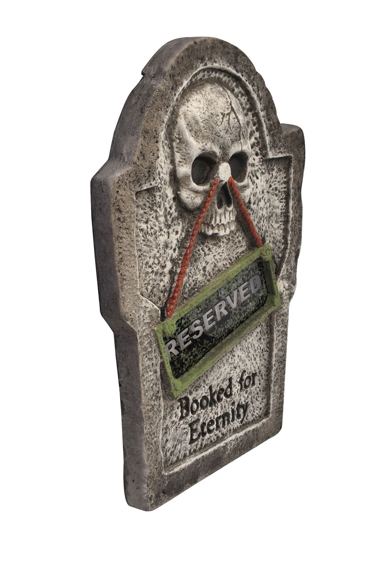 22" Fade In/Out Cemetery Tombstone Orange