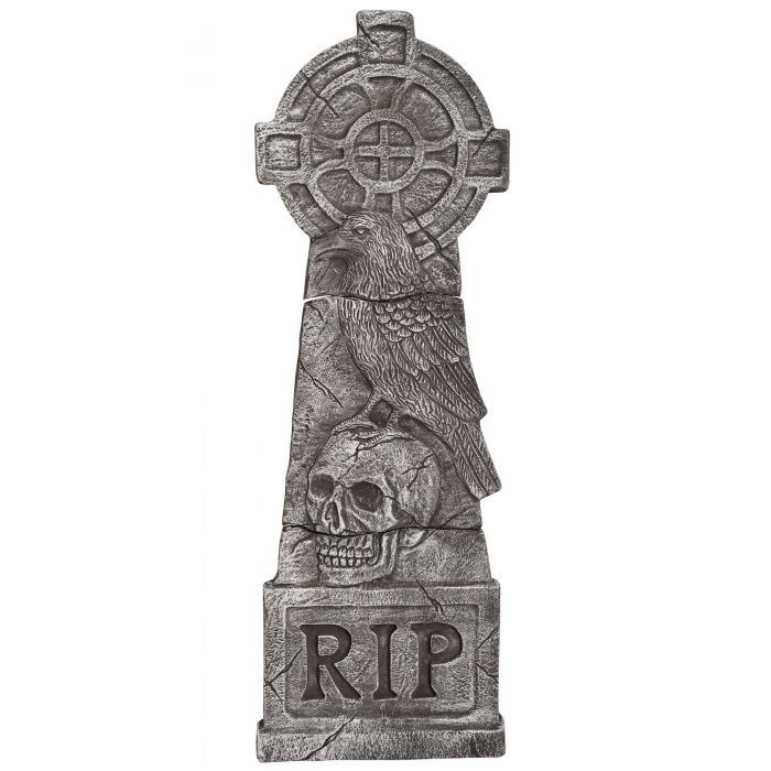 5 Foot Tombstone Cross/ RIP
