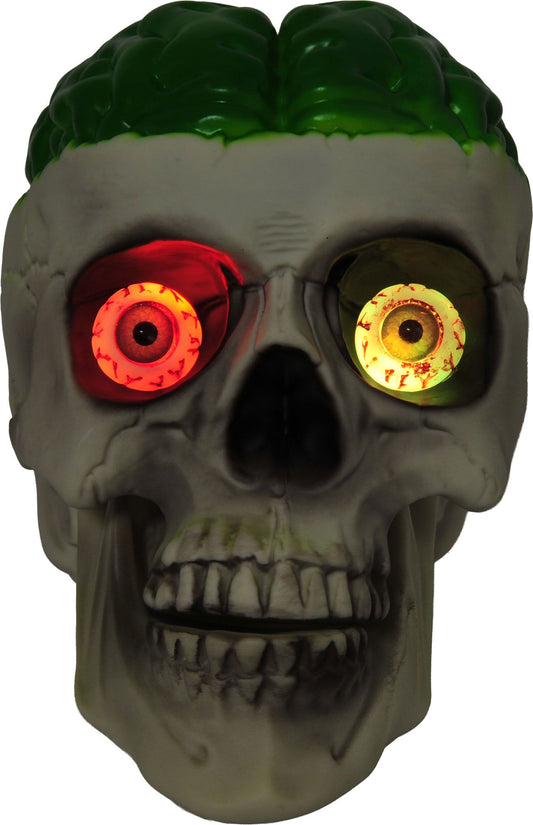 LU Brainy Skull Green