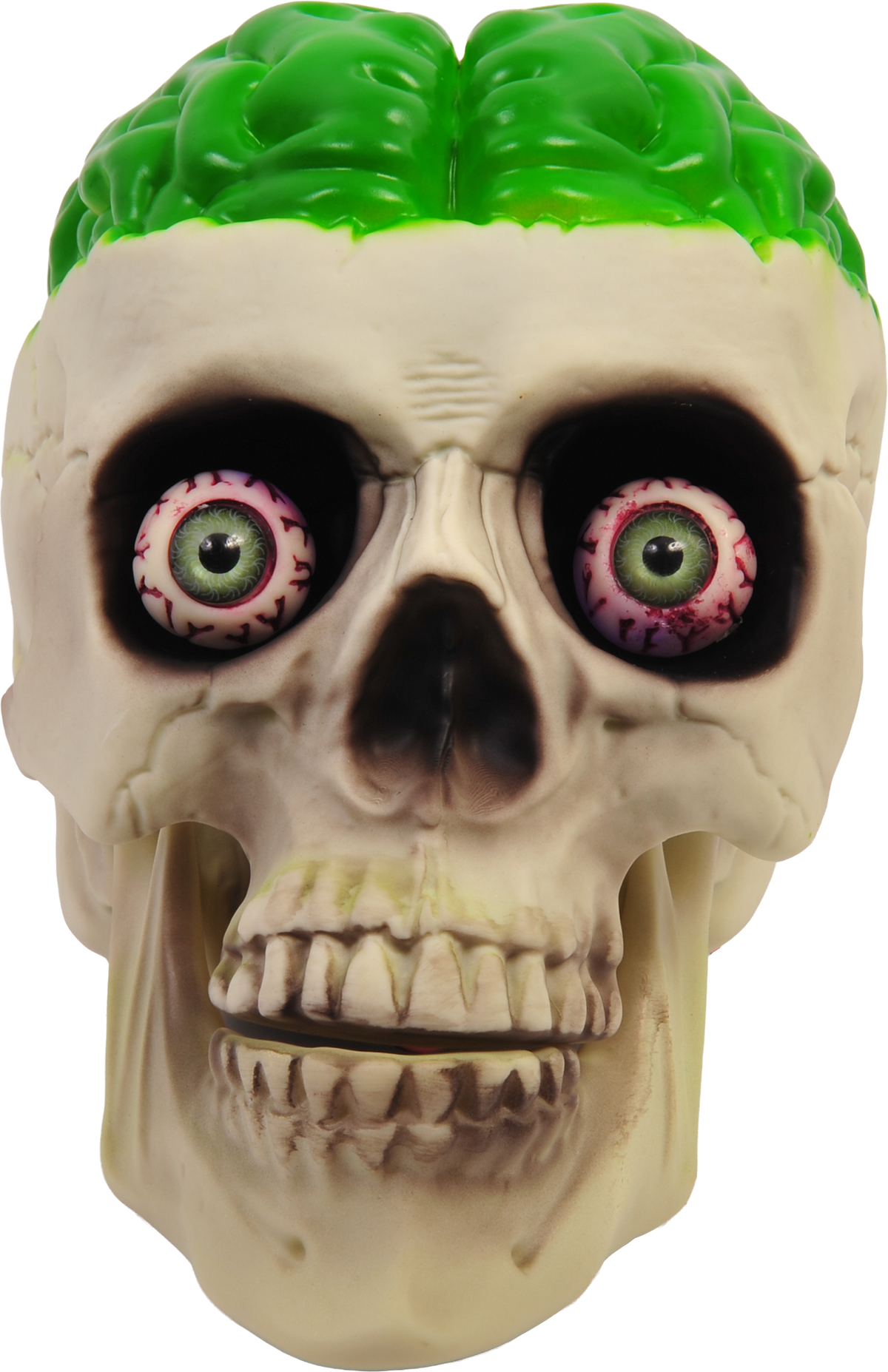LU Brainy Skull Green