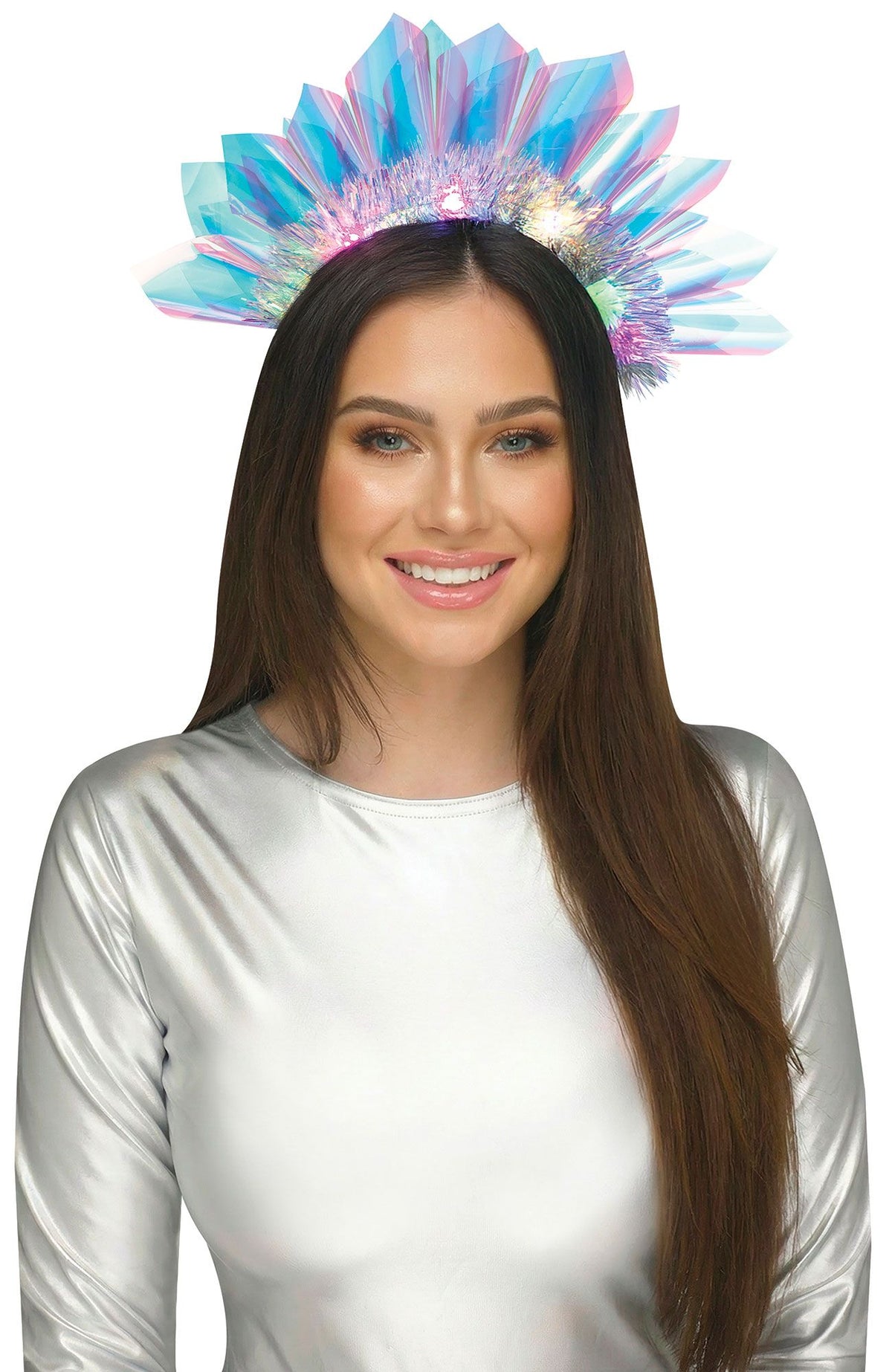 TPU LED Crown w/Tinsel