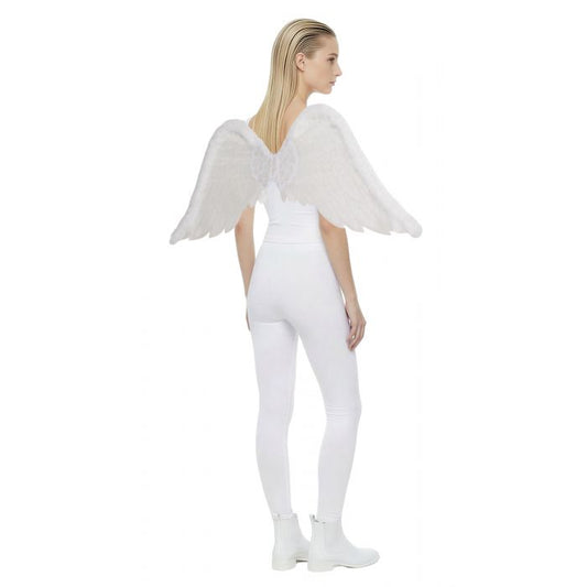 Heart Angel Wings White