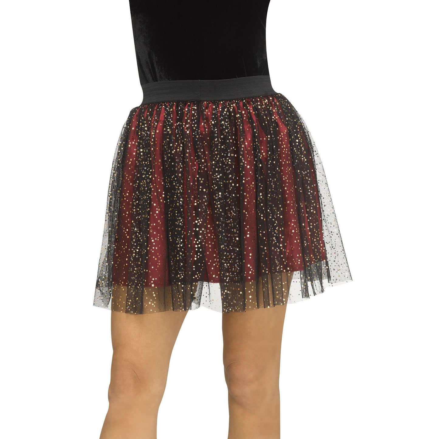 Sparkle Tutu Dark Red Goth Academy  - Adult